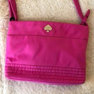 Kate Spade hot pink crossbody purse